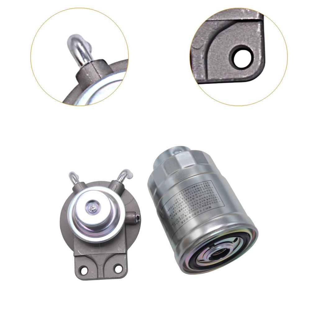 Gruppo Metallo Carcassa Filtro Motore Diesel e Pompa di Innesco per Mitsubishi L200 K74 2.5TD 1996-2007