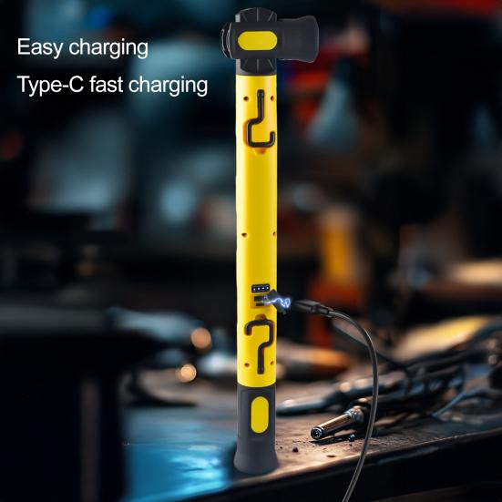 Magnetyczna lampa pod maskę Akumulatorowa 2000lm LED Listwa świetlna robocza z 4 trybami Bez użycia rąk Narzędzie mechanika do konserwacji garażu