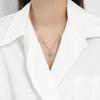 Heart-shaped Eternal Love Ocean Heart Necklace Gift for Girlfriend