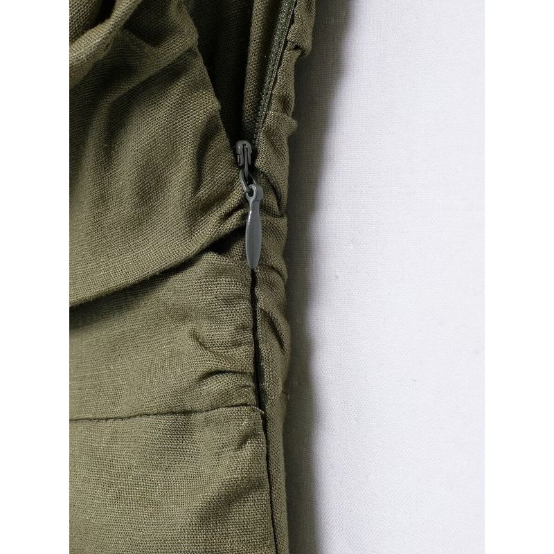 Kaslead New Arrival Women's Clothing Fashion Style Fashion Silm Ruched Decoration Asymmetric Dress 3218729