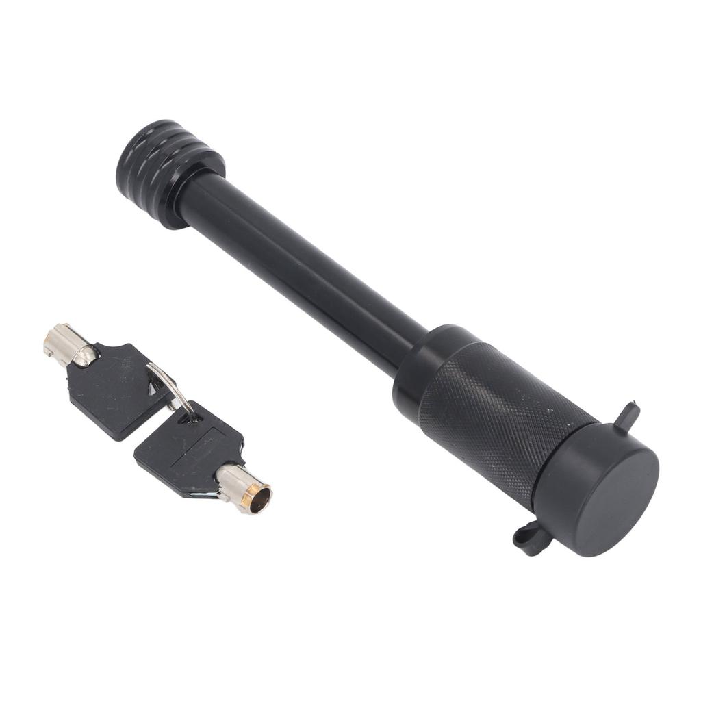 Blokada haka holowniczego z kluczykami 58in Śr. 3 12in Długi trzpień TYTCS90 do odbiornika 2in 2 12in Ciężarówka Samochód