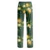 Women's Casual Christmas Print Pants with