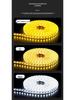 Three-Row Solar LED Strip Lights - 180 Beads, Waterproof, Super Bright for Outdoor Courtyard, Landscape, Eaves Decoration