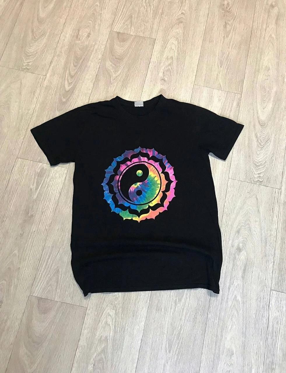 Vintage Yin Yang T-shirt S
