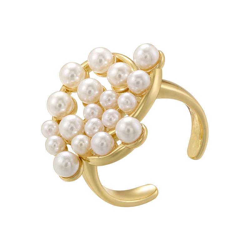 ZHUKOU Golden Plated Spring And Autumn Ring Collection Exquisite Simple Ladies Jewellery:VJ746-VJ752