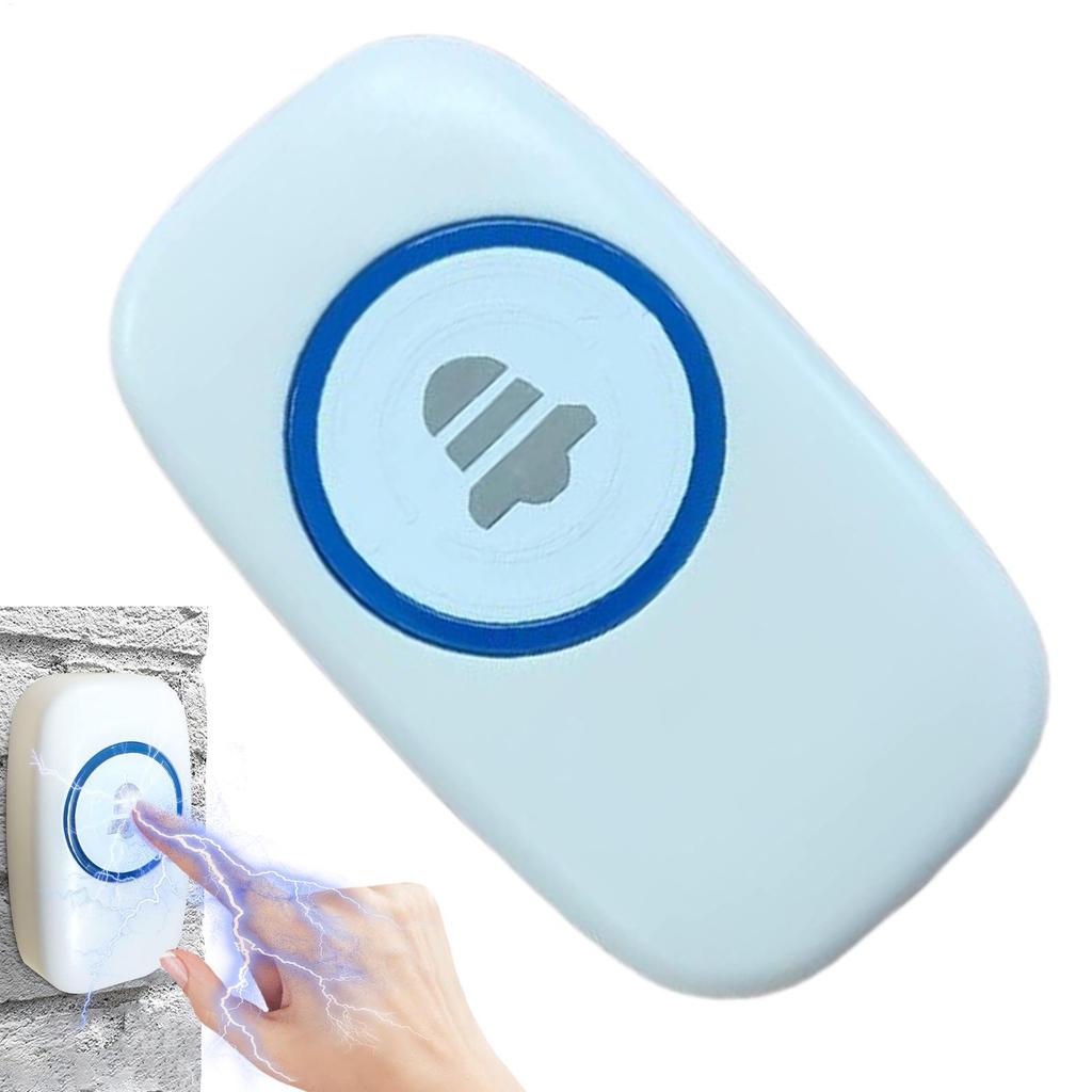 Shock Prank Doorbell Electric Shock Prank Toy for Adults Joke Gadget Practical Fun Game for Women Men Kids Family Office