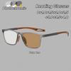 Ultralight TR90 Photochromic Reading Glasses Unisex Men Presbyopia Eyewear Vintage Outdoor Sports Sunglasses with Degrees 0~+4.0