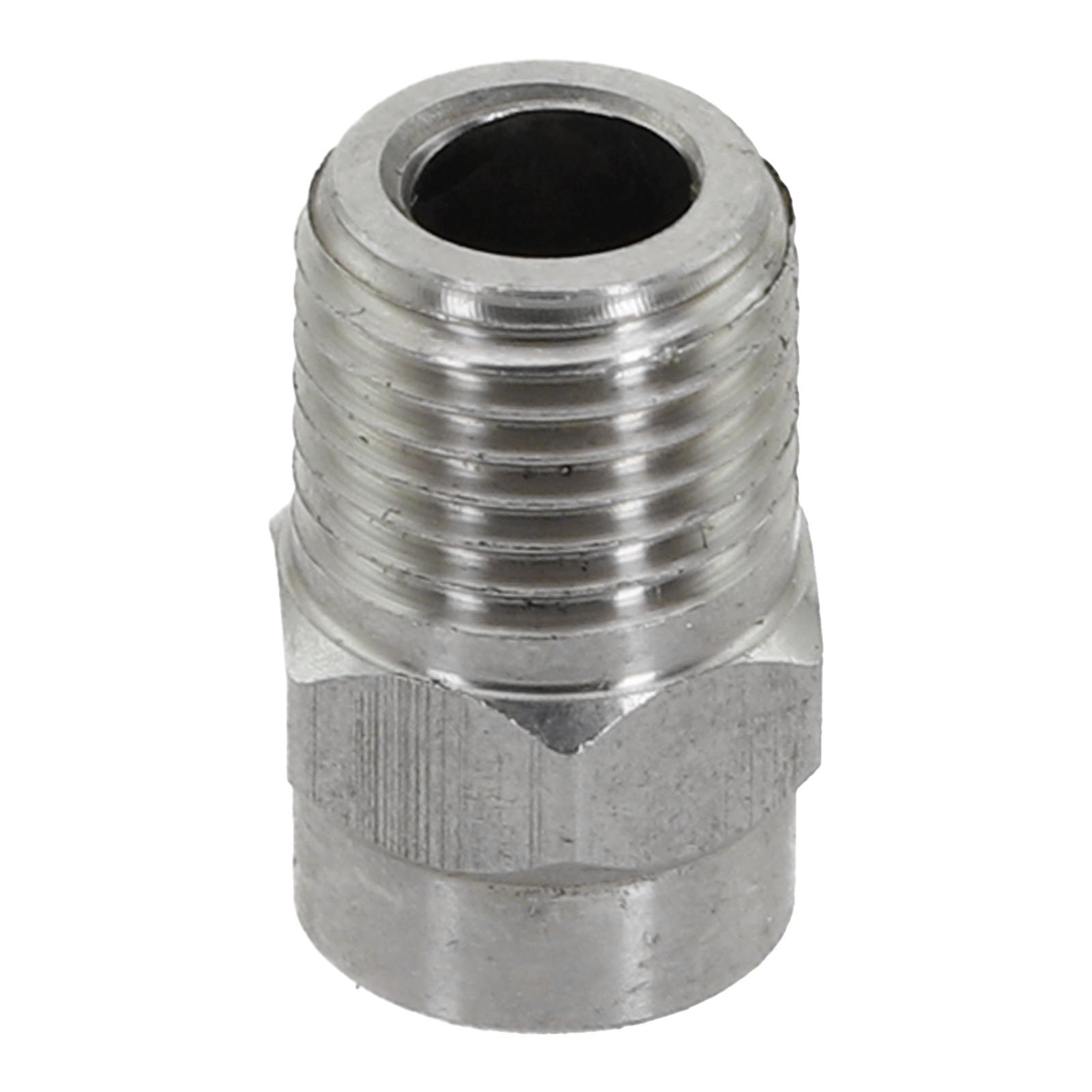 Thread Spray Nozzle Spray Angle 0 15 25 40 Stainless Steel Floor Scrub Brush Silver Spiral Nozzle Pressure Washer Thread Spray 25-