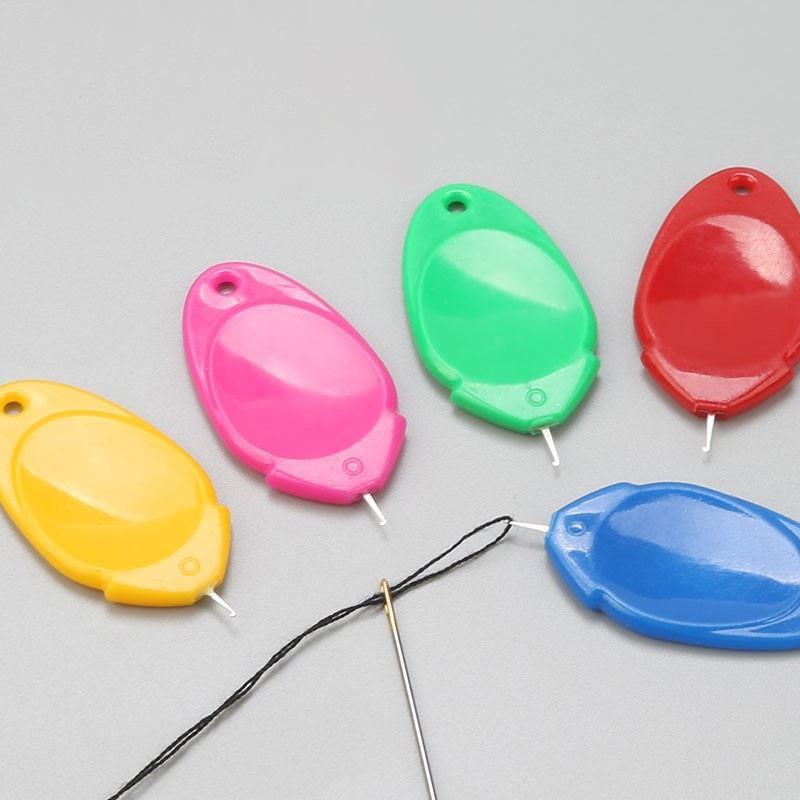 5Pcs Easy Automatic Needle Threader Elderly Guide DIY Needlework Accessory Home Hand Machine Sewing Tools Sewing Supplies