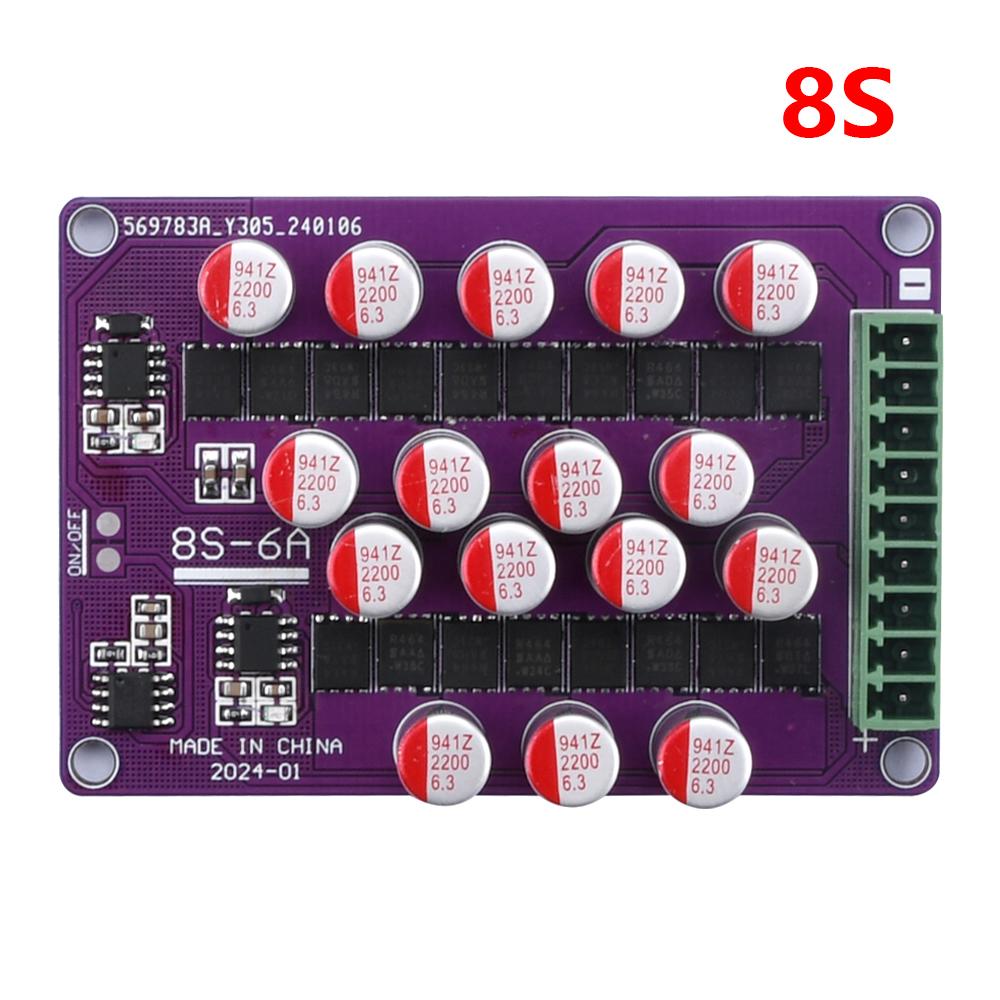 Active Balancing Board BMS 6A Hybrid Active Equalization 1S 1S 6S 8S 17S Lifepo1 18611 Lithium Battery Balancer Energy Transfer