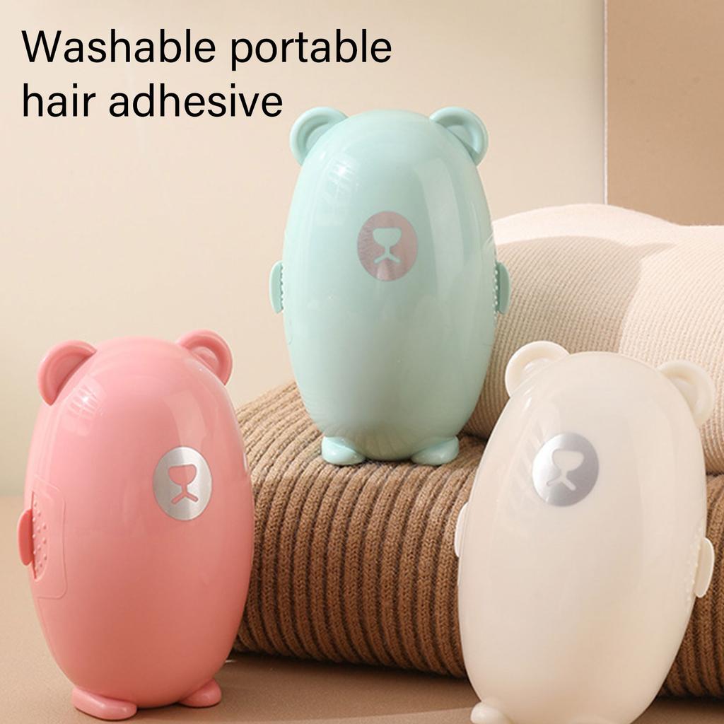 Fusselrolle Haarentferner Ball Wiederverwendbare Gel-Fusselrolle für Tierhaare Aufrüstung Wiederverwendbare Fusselrollen Waschbare Kleberolle