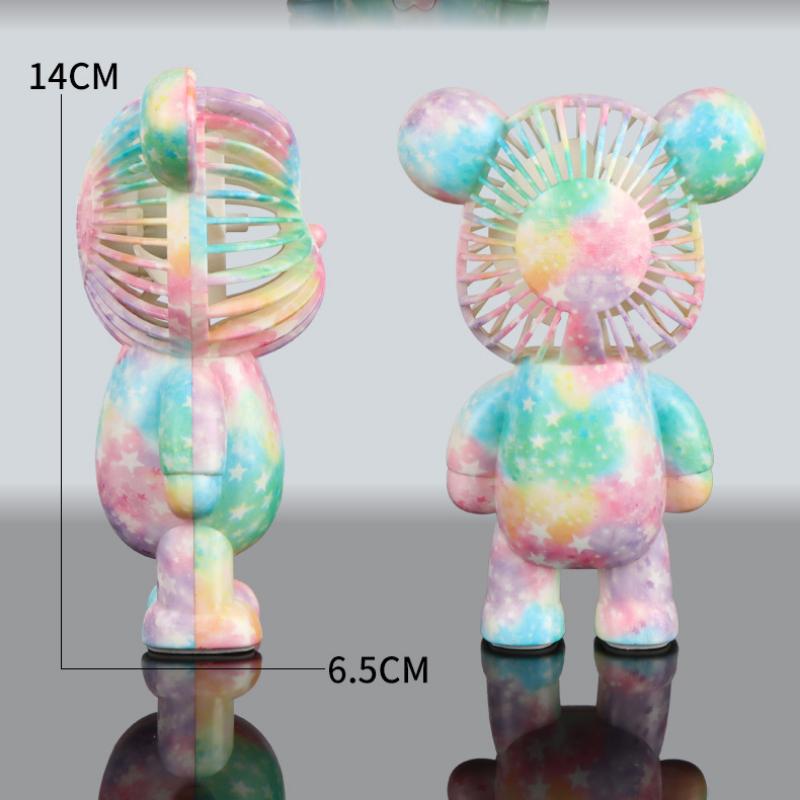 Handheld Fan Carry Usb Color Fluid Bear Mini Fan günstig kaufen — Preis