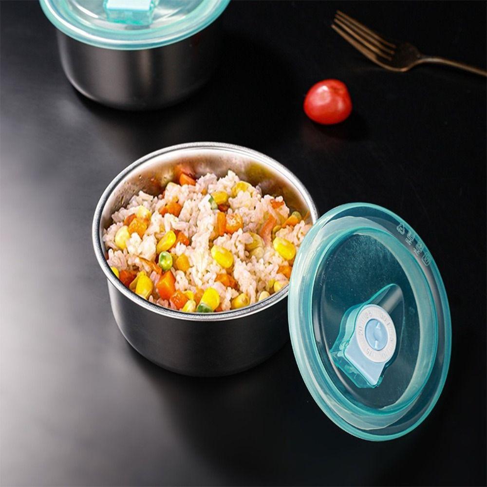 Easy to Clean Sealed Fresh Box Lunch Meal Prep Storage Steamed Egg Bowl for Kitchen Tableware