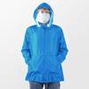 Men Women Hooded Isolation Protective Clothing Droplet  Color Coat Raincoat