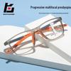 Ultralight TR90 Sport Bifocal Progressive Anti-Blue Light Reading Glasses