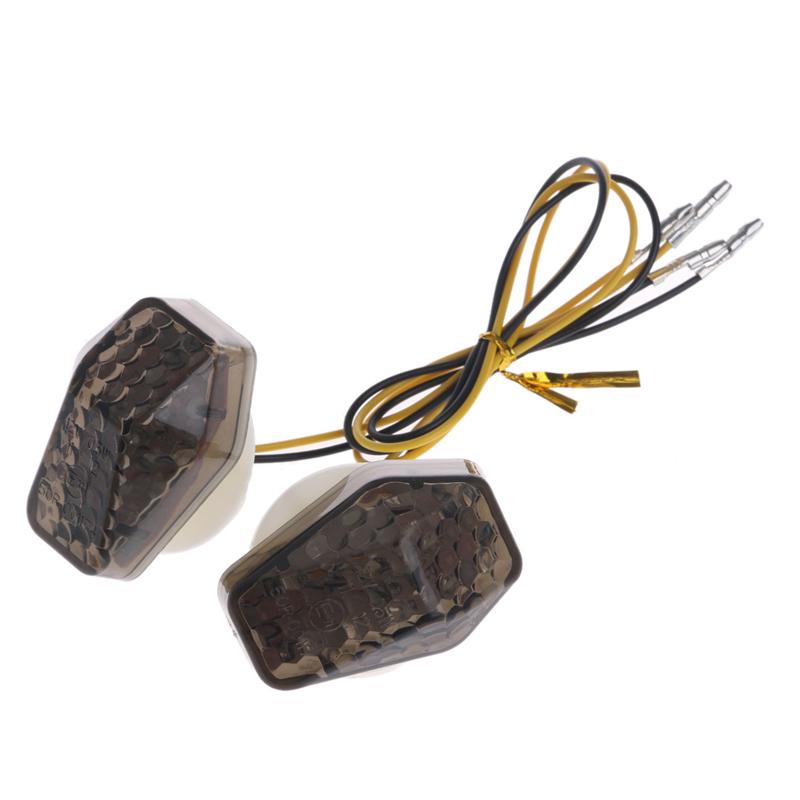 Motorcycle LED Flush Mount Turn Signal Indicator Flasher For Suzuki GSXR 600