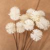 12pcs Realistic Artificial Prickly Ball DIY Fake Plants  Vase Decor