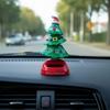 New Arrival Christmas Car Ornament 2026 2026 Solar Dancing Christmas Tree Novelty Moving Christmas Tree For Car Dashboard J5X5