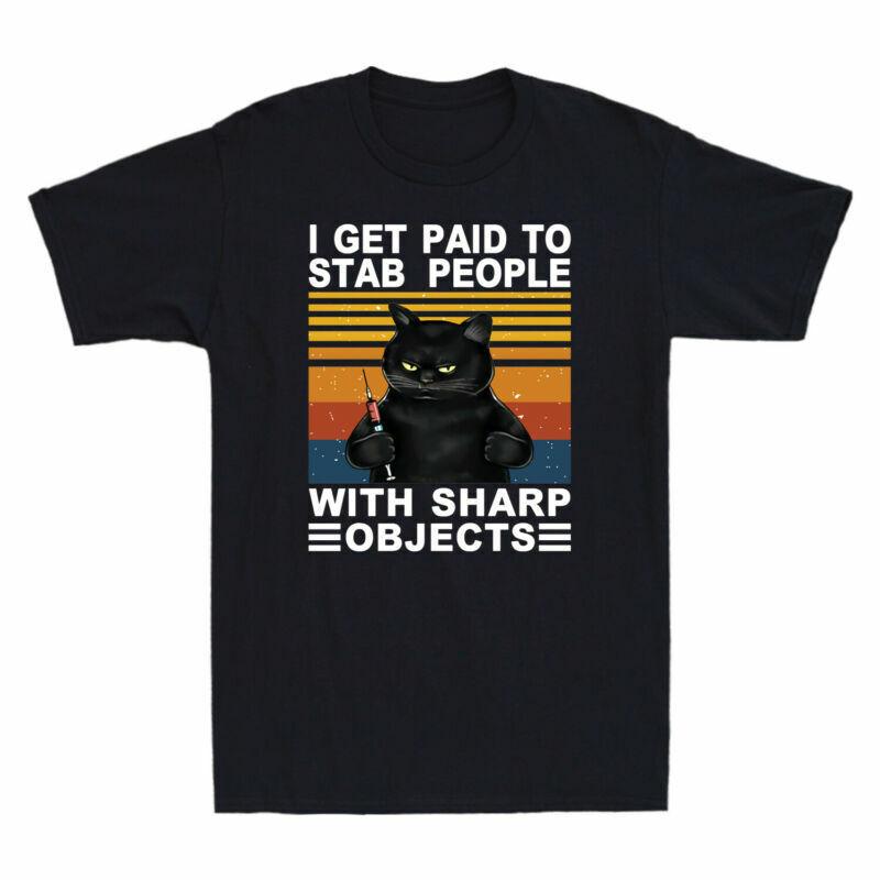 Get People Shirt To Object Stab Tshirt I Paid Funny Vintage Sharp With Cat Cat S