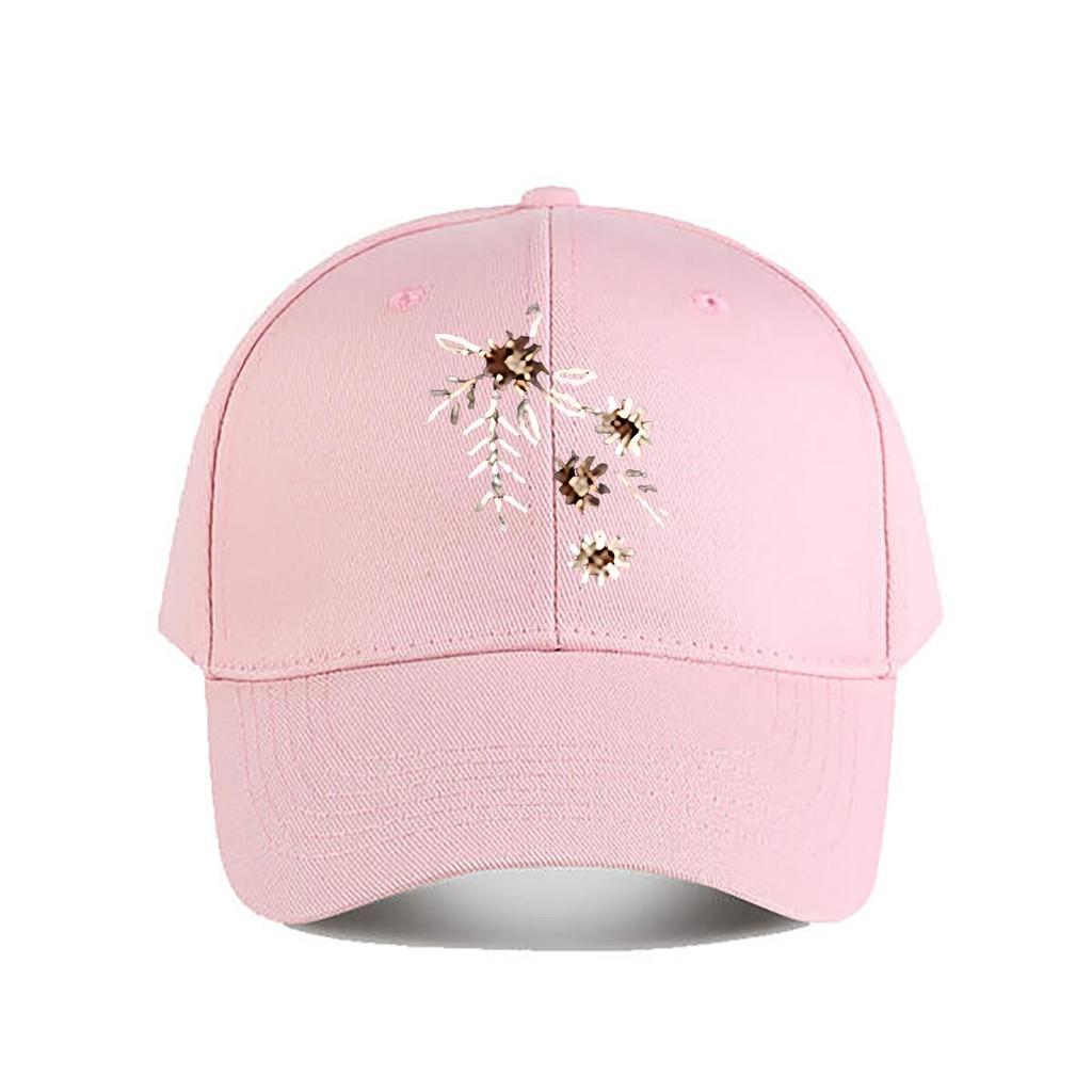Rustic Metal Flower Wall Decor Baseball Cap Fashion Unisex Sunhat Womens Outdoor Sports Snapback Cap