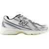 New Balance NB 740 Versatile Comfortable Durable Low-Top Dad Shoes Unisex Sneaker White Gray U740WSM