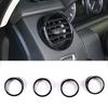 Pour Land Rover Discovery 4 2010-2016 ABS Noir Kit Intérieur Tableau de Bord Console Panneau de Changement de Vitesse Décoration Couverture Garniture Autocollants