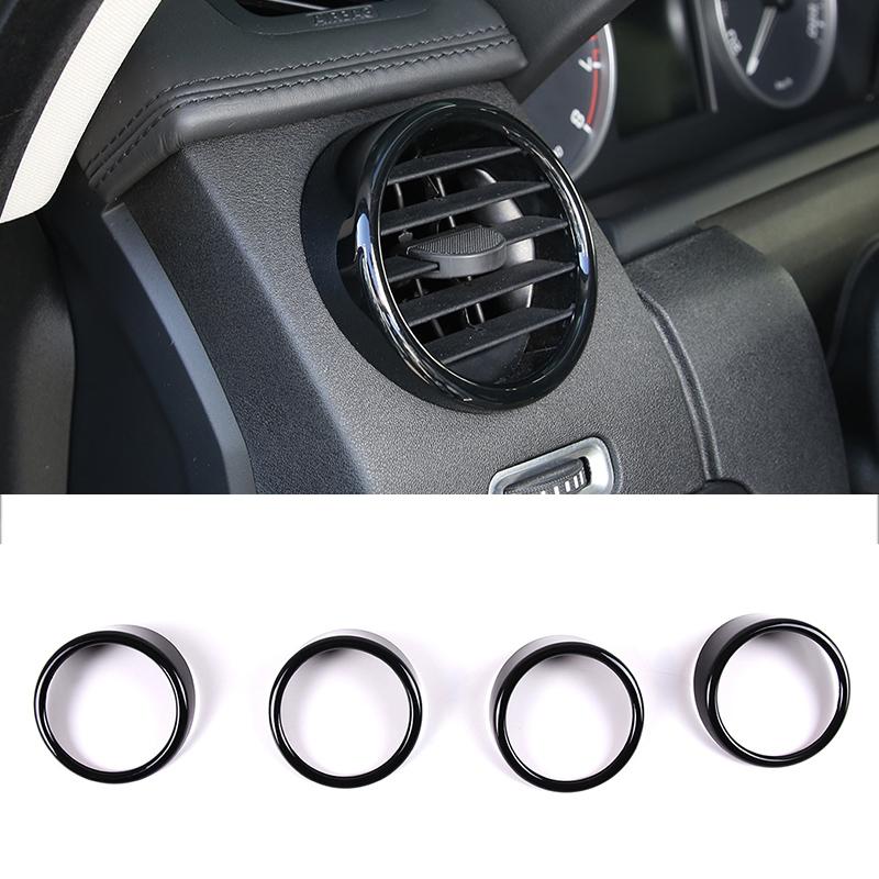 

For Land Rover Discovery 4 2010-2016 ABS Black Interior Kit Dashboard Console Gear Shift Panel Decoration Cover Trim Stickers