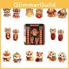 Festive Chinese Style 3d Blessing Door Sticker Set For Indoor Spring Festival Decoration