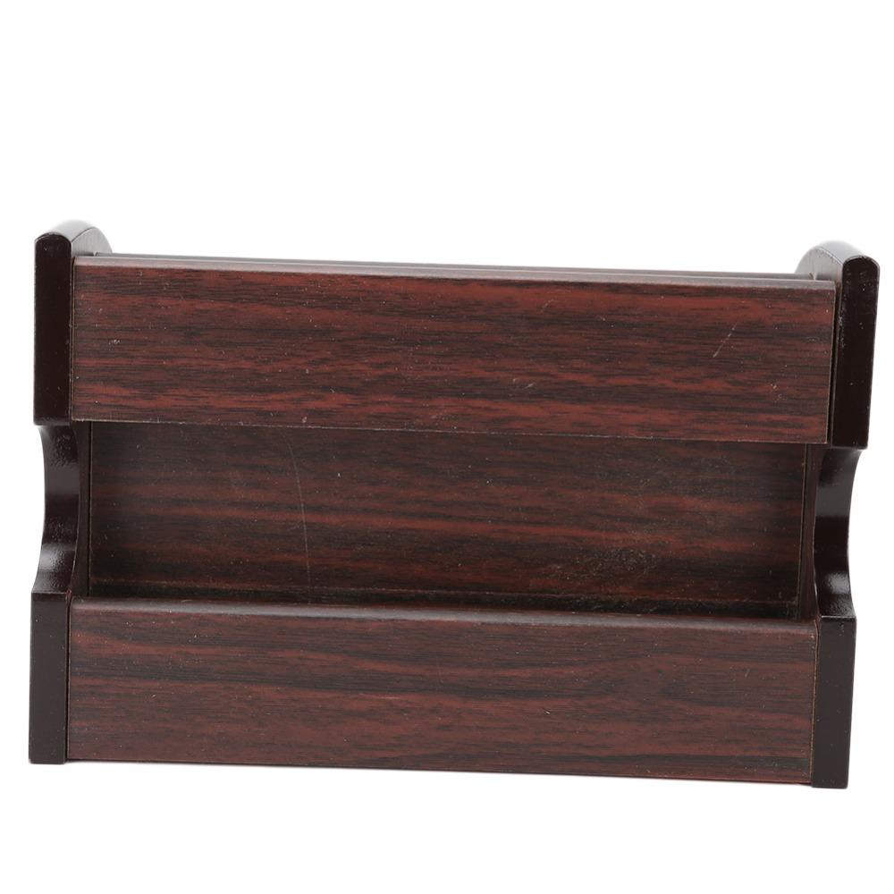 Brown Multi-function Desktop Pen Storage Rack  Home Desktop Sundry Storage