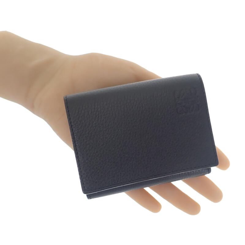 LOEWE  C660TR2X02 Tri-fold wallet black mens