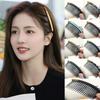Leather U Shape Hair Styling Comb Teeth Invisible Extra Hair Holder Sweet Fixed Combs  Daily