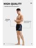 Men's Quick-Dry Nylon Square Leg Swim Trunks