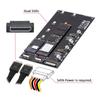 Cablecc Dual Oculink to NVMe NGFF PCIe SSD 2280 22110mm Adapter SFF-8612 SFF-8611 M-Key M.2 (for Motherboard)