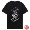 Funny Explosion Audio Cassette T Shirts Graphic Streetwear Retro Dj Mc Music Tape Player Cd Birthday Gifts Summer Loose Tshirt