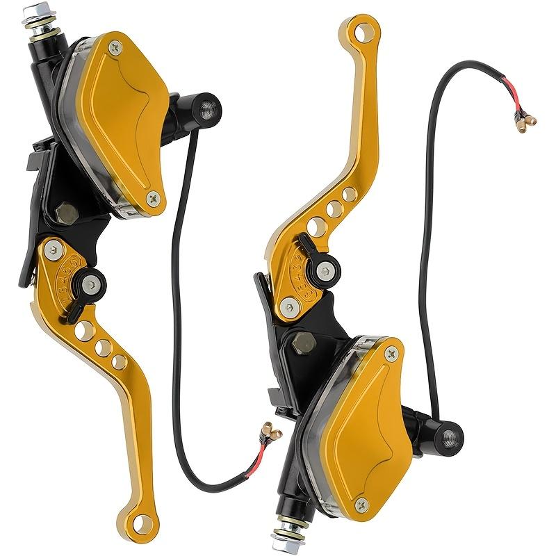 

22mm lever Adjustable Handle Hydraulic clutch Brake Pump Master Cylinder Motorcycle Racing Universal For Yamaha Kawasaki Brake золотий