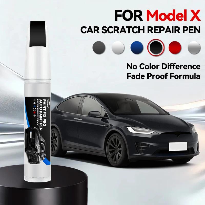 Car Exclusive Purpose Car Scratch Paint Pen Deep Scratch Repair Removal For Tesla Model X White Black Red Silver Blue Grey Scrat