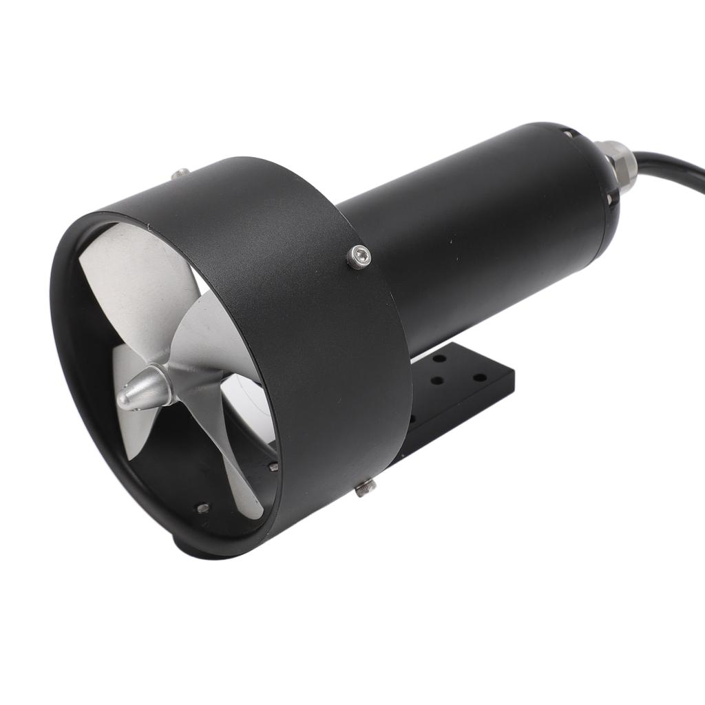 Unterwasser-Triebwerk 12 bis 25,2V Aluminiumlegierung Versiegelt Wasserdichter Motor Triebwerkspropeller mit 4 Blättern für Kajaks