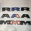 Carbon Fiber Badge Rear Tail Trunk Tailgate Sticker for  Ram Letter ABS Logo 2015-2018 Ram 1500 2500 3500 Auto Emblem