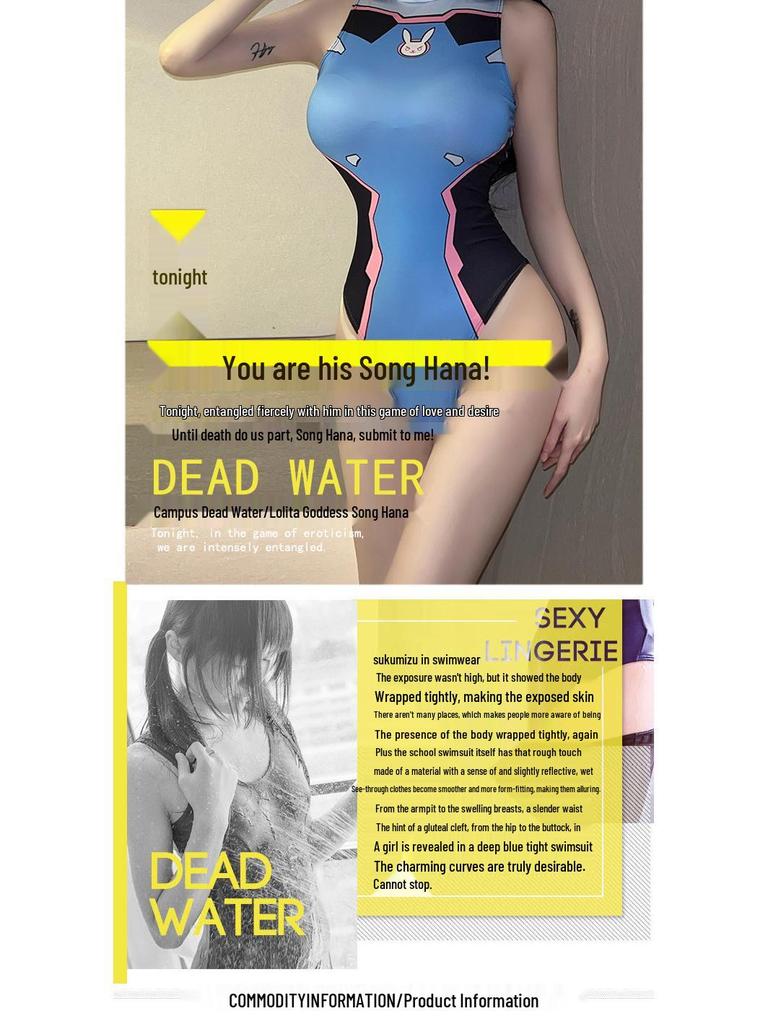 PXFS Dvoudílné erotické spodní prádlo Body: Lákavé Cosplay body s otevřeným rozkrokem