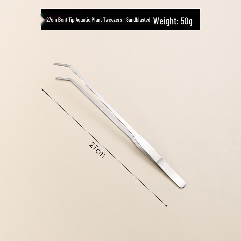 Popular Stainless Steel Tweezers with Silicone Tips for Reptile Feeding and Aquatic Plant Care