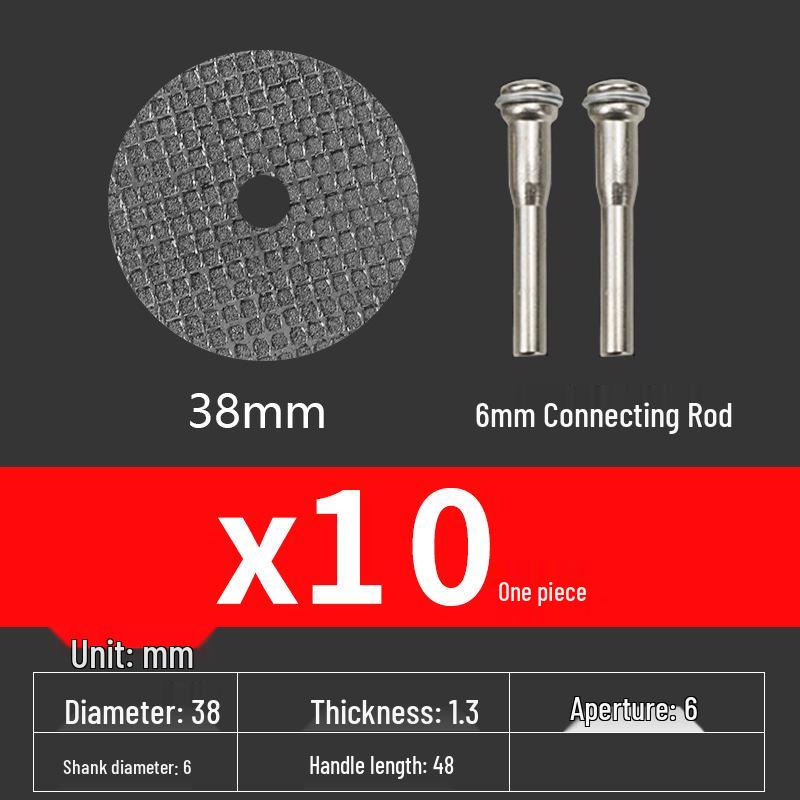 Mini Angle Grinder Blades - Resin Cutting Discs & Grinding Wheels for Stainless Steel