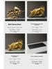 Taurus Bull Figurine Decor: Luxurious Living Room & Wine Cabinet Ornament with Free Shipping - Ideal Decorative Gift for Men