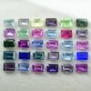 Emerald Cut Natural Untreated Sapphire 7x5 Mm 10 Pcs   Gemstone Lot