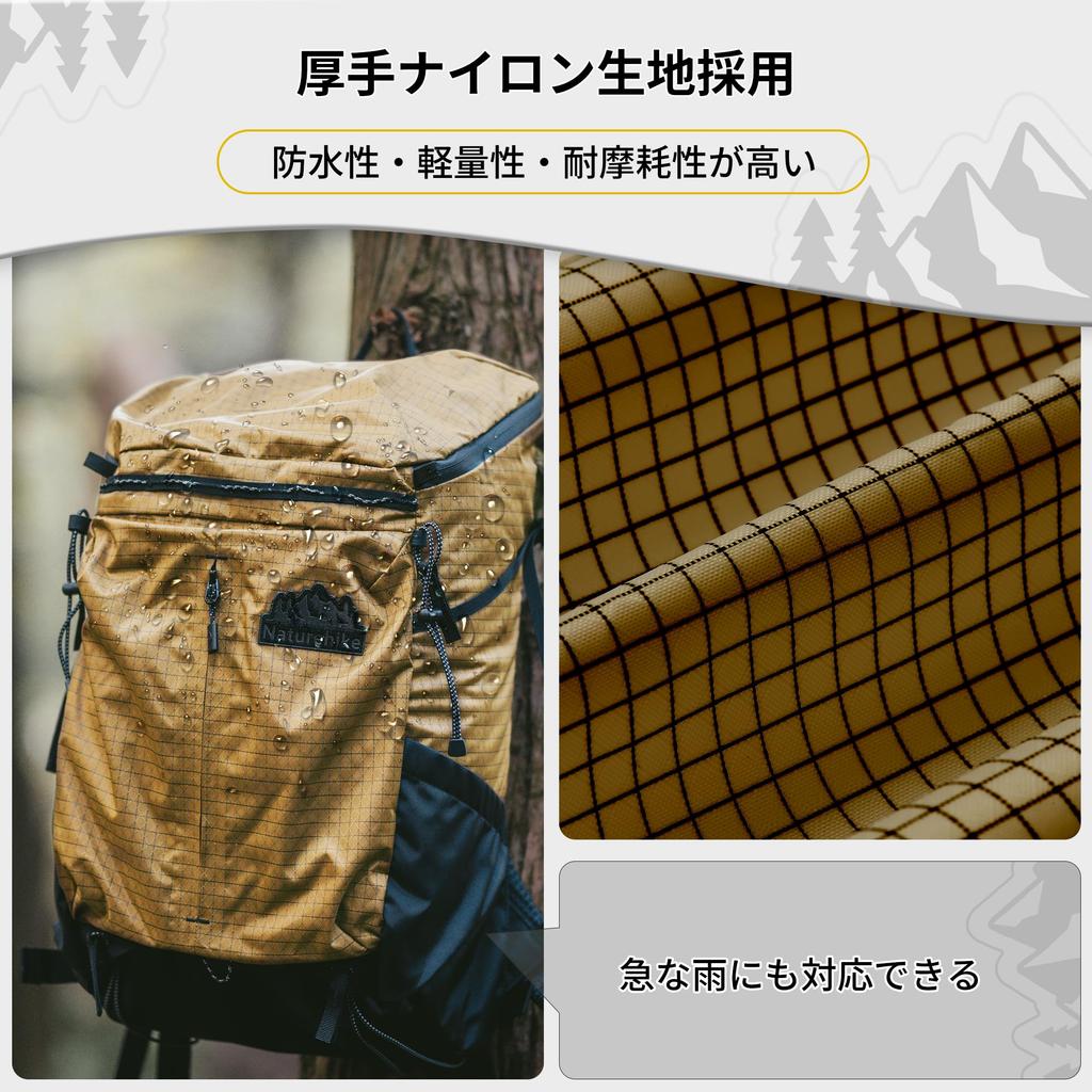 Official Shop Backpack Mountaineering Rucksack Hiking Bag Rucksack Outdoor Commuting Storage Water Repellent Disaster Prevention Lightweight High