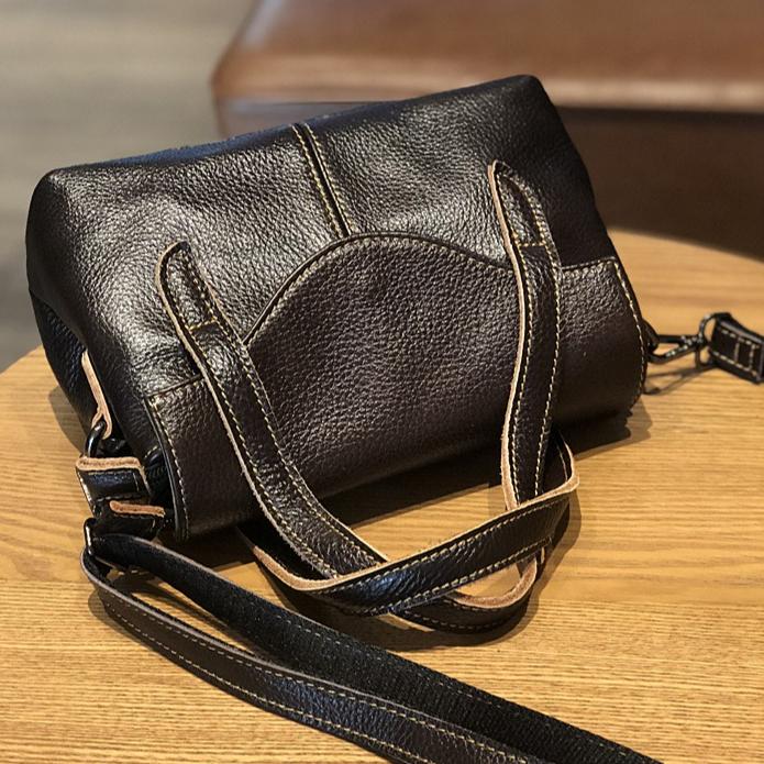 Echte Leder Mini Tasche Kleine Umhängetasche Mode Weiches Rindsleder Damen Tasche Leder Handtasche Retro Vielseitige Umhängetasche