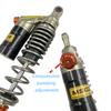 2pcs Motorcycle Universal 360mm 370mm Rear Adjust Air Shock Absorbers Suspension For Honda Yamaha Kawasaki Suzuki Ducati ATV