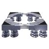 Adjustable Heavy-Duty Appliance Stand with Anti-Vibration Feet