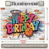 Polyester Party Backdrop Banner, Photo Booth Background, Wall Decor, Party Decoration