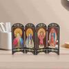 The Virgin of Wooden Ornament Christmas Table Decoration