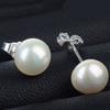Ear Ring White Beautiful Women Fashion Faux Pearl Ear Stud for Wedding
